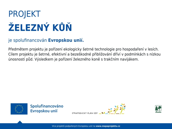 projekt ŽELEZNÝ KŮŇ