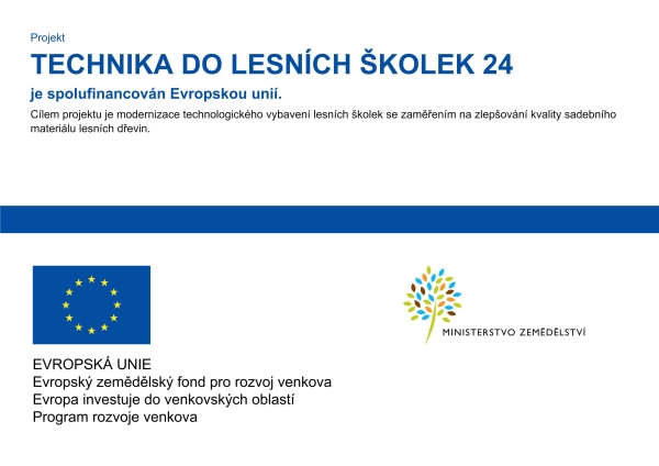 TECHNIKA DO LESNÍCH ŠKOLEK 24