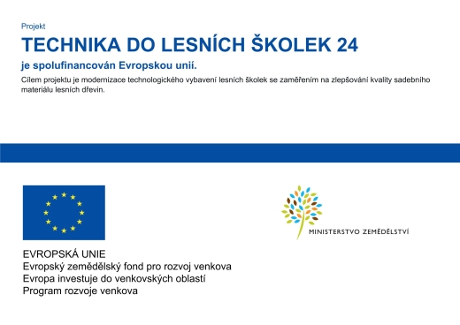 TECHNIKA DO LESNÍCH ŠKOLEK 24
